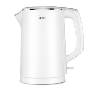 美的(Midea)电水壶304不锈钢家用烧水壶1.5L电热水壶HJ1522 SKU:WG0023199
