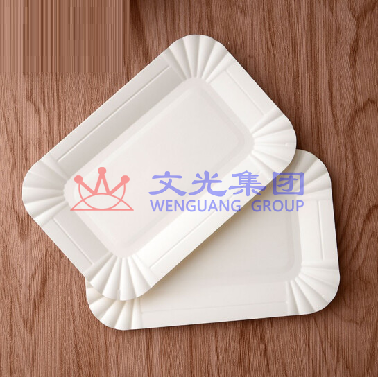 一次性蛋糕纸盘 长方形托盘甜品盘 50个起订 货号:LJ SKU:WG0114827