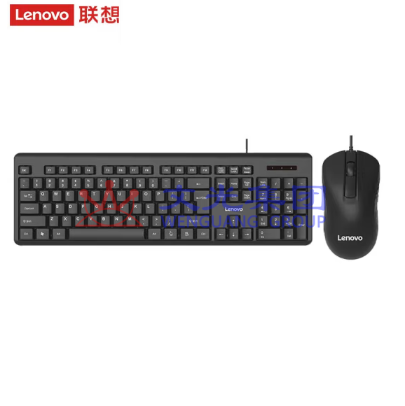 联想 MK11Lite USB有线键盘鼠标套装 SKU:WG0097844