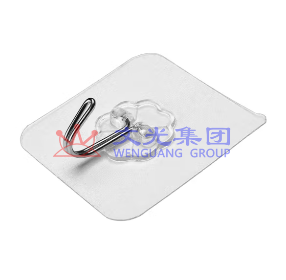 透明挂钩粘钩 强力粘钩单个   SKU：WG0122435