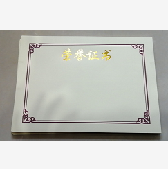 A4 荣誉证书内芯 聘书 结业证书 内芯可选择 SKU:WG0026248