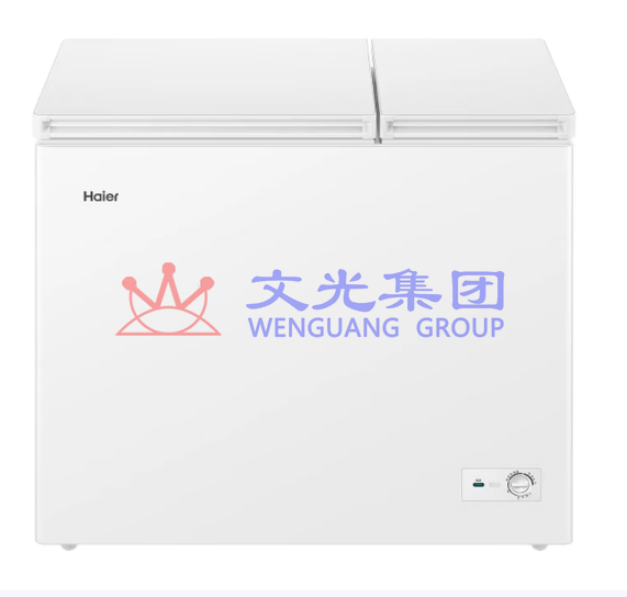 海尔 FCD-212GHXZ 冰柜 212升双温冰柜家用冷藏冷冻同时两用双开门一级能效无需频繁除霜 SKU:WG0091921