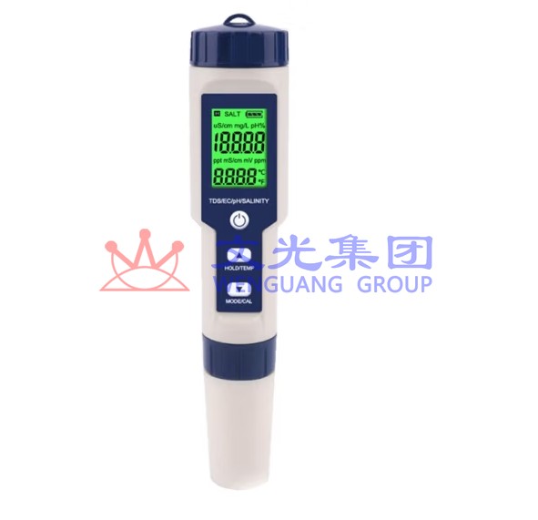 高精度五合一水质检测仪 水质检测笔 货号:LJ SKU:WG0138176