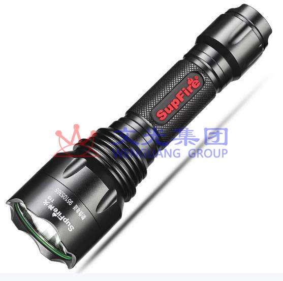 神火 T10强光手电筒 远射LED充电式防身骑行户外灯 SKU:WG0149494