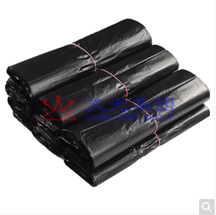 垃圾袋45*50cm   黑色平口  100个/把  请按100倍数下单 SKU：WG0109865