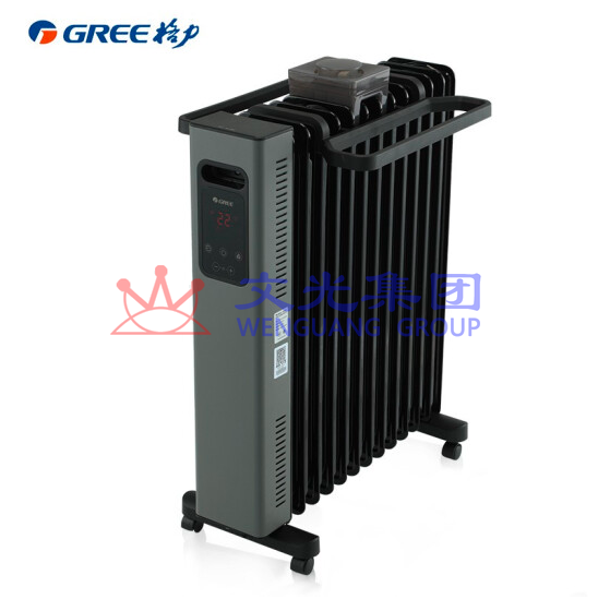 格力 NDY22-X6022B 智能WIFI控制2200W 取暖器家用13片电暖器电暖气 SKU:WG0101238